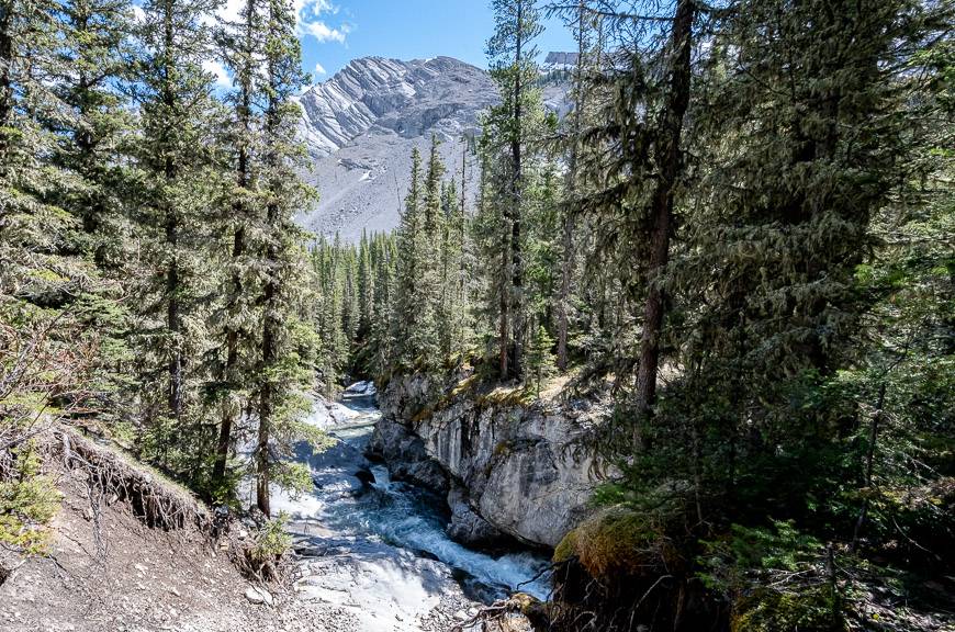 Enjoy lots of small waterfalls along the trail