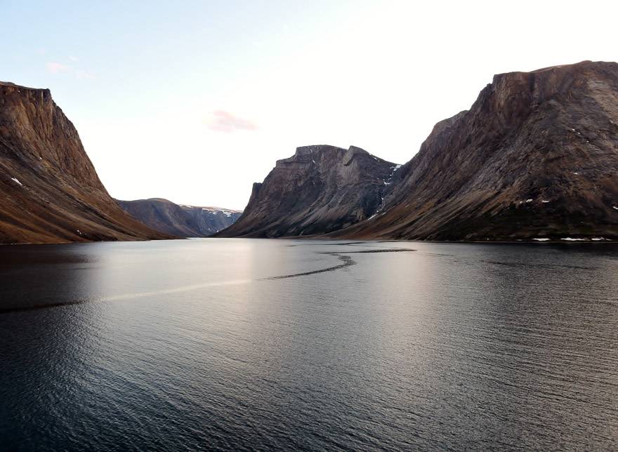 The ruggedly beautiful fjords of Torngat Mountains National Park. Photo credit: Marlis Butcher