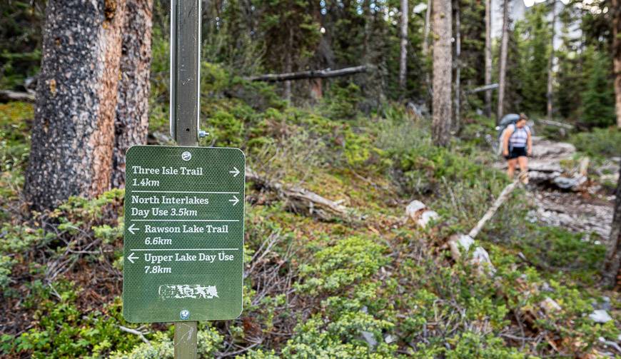 Most people enter the Point Campground on foot