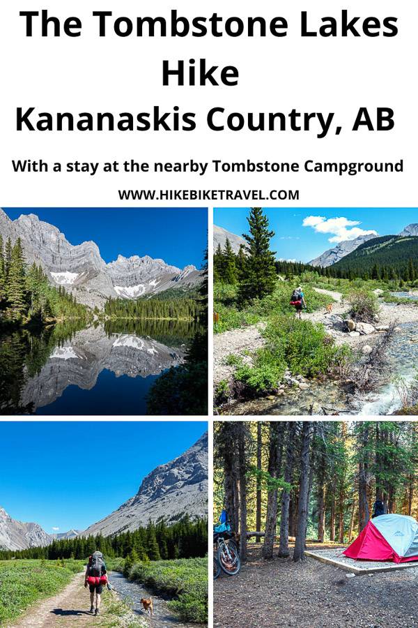 The Tombstone Lakes hike in Kananaskis Country, Alberta with a stay at the Tombstone Backcountry Campground