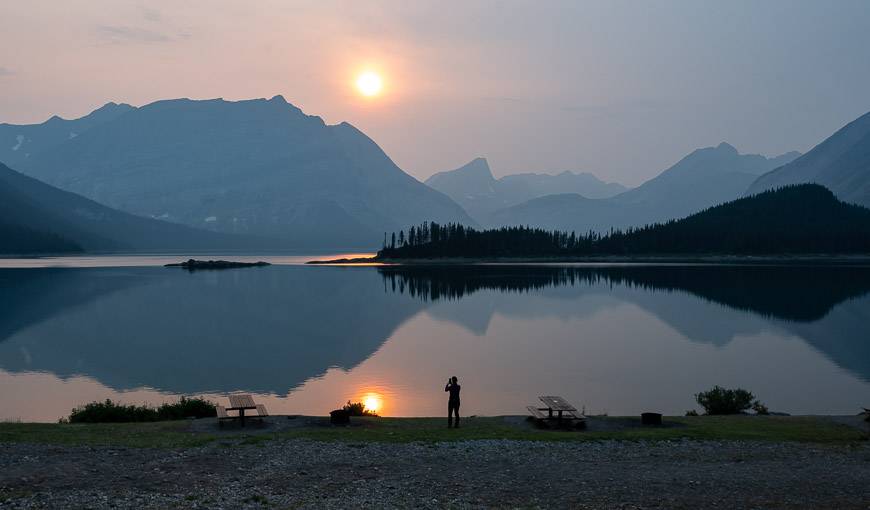 Upper Kananaskis Lake in all its summer glory