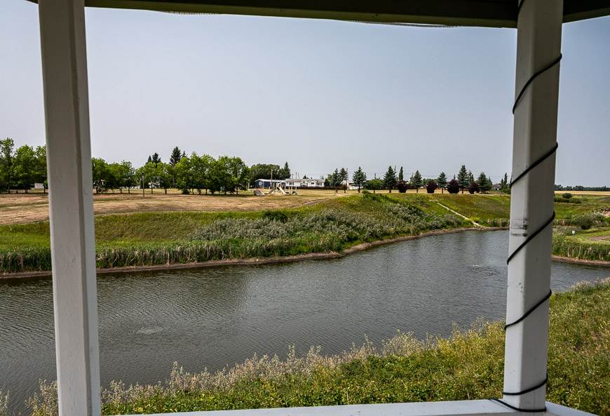 Hang out in the shade of the gazebo and enjoy the view