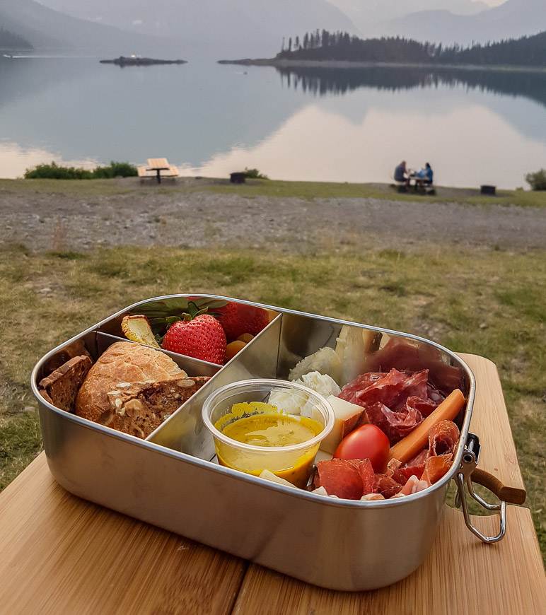 Charcuterie plate thanks to Canadian Rockies Experience