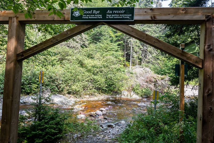 The wondrous views from Fundy National Park in Alma New Brunswick