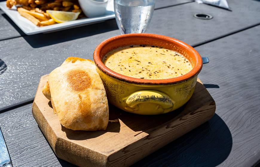 Be sure to enjoy a delicious bowl of chowder at the restaurant