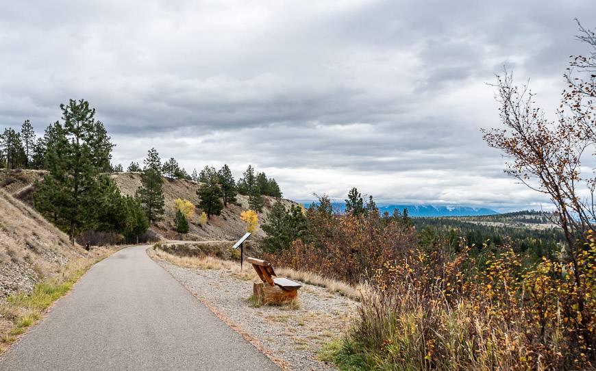 Look for benches near the Kimberley end offering views