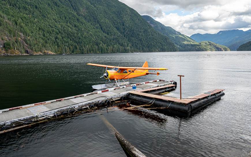 Flying to Nootka Island via Nootka Air