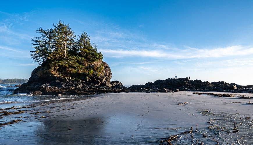 Lots of beach and rocks to explore