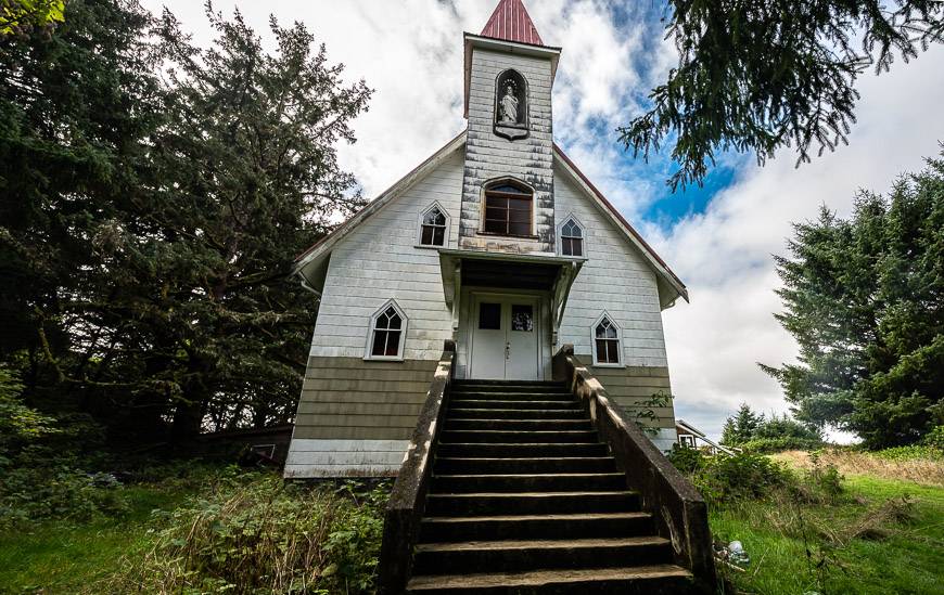 The little church in Yuquot