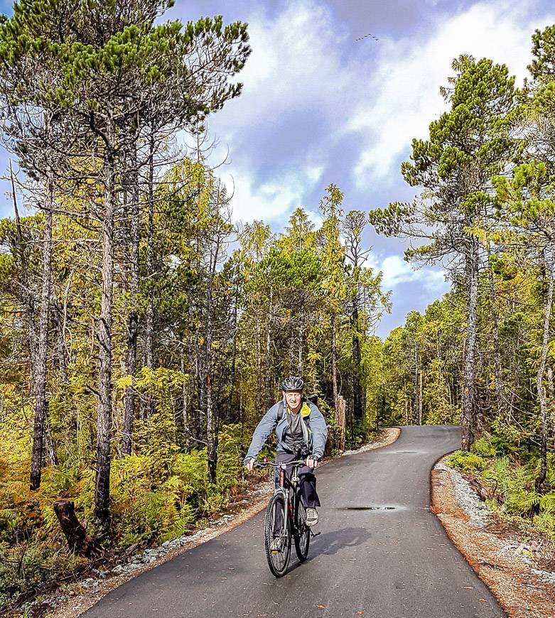 Such beautiful biking on ʔapsčiik t̓ašii