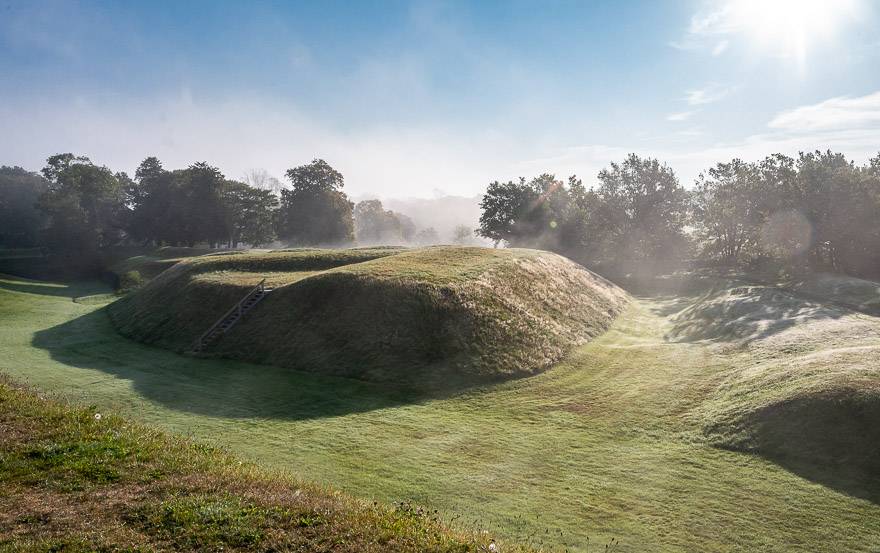 Stroll the ramparts at Fort Anne National Historic Site