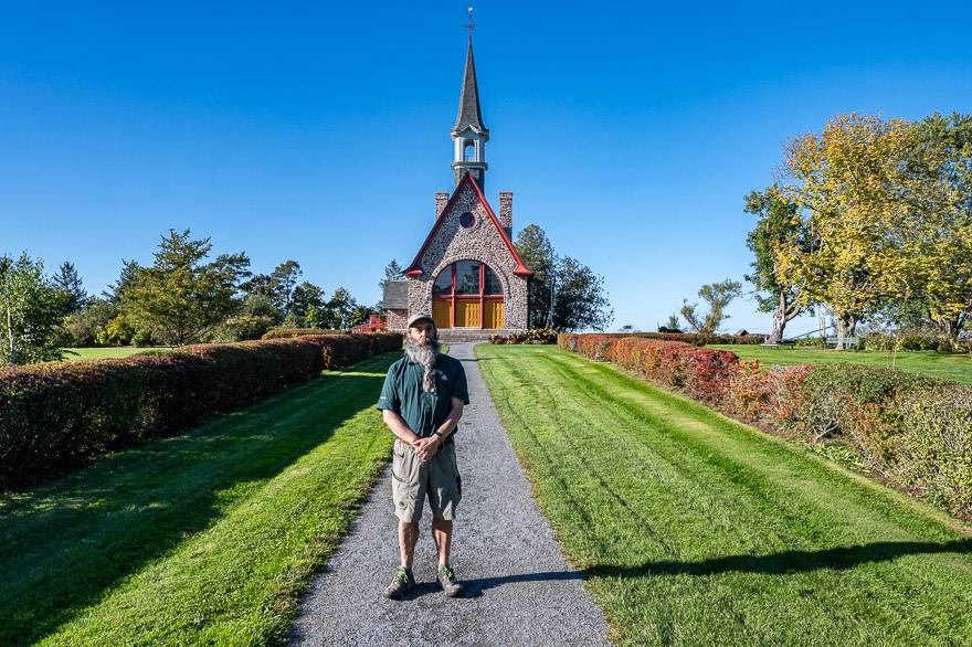 You can sign up to do a tour of the Grand Pre National Historic Site with a Parks Canada interpreter
