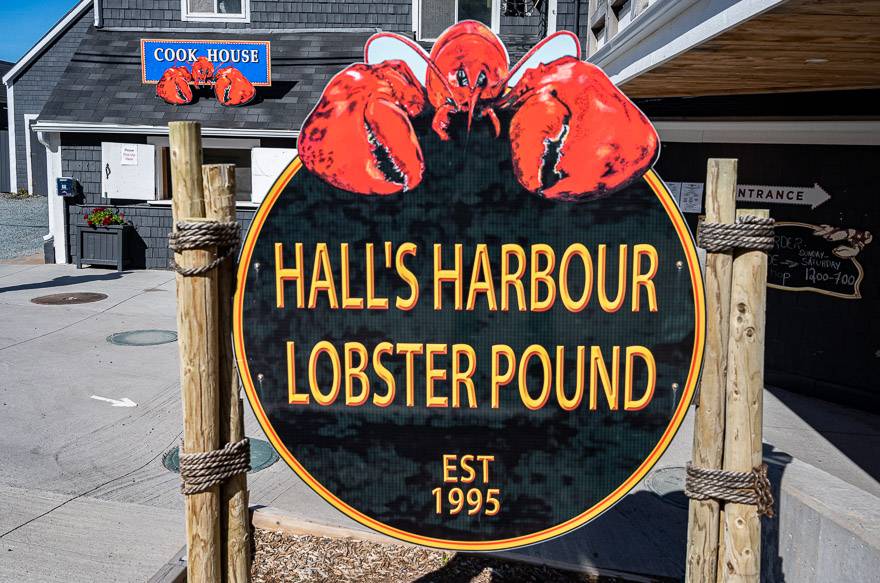 Visit Hall's Harbour Lobster Pound - one of the best things to do in Nova Scotia