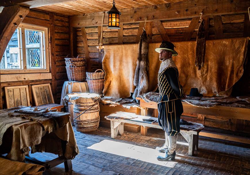 The governor in the storeroom