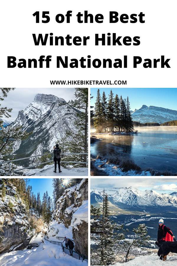 15 of the best winter hikes in Banff and nearby - with most in the easy to moderate category