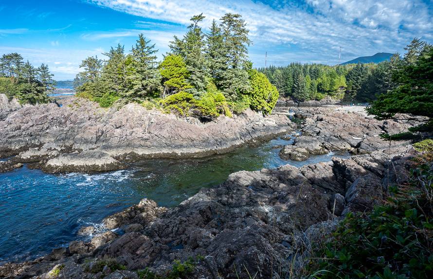 Quite the rugged coastline