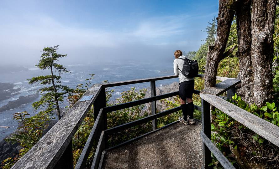 You'll find lots of viewpoints along the Wild Pacific Trail