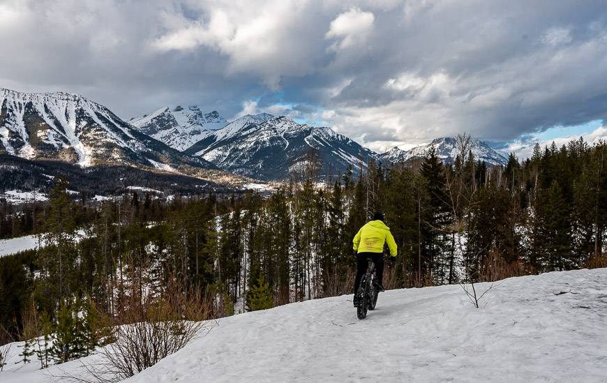 Some of the trails are good for fat biking in the winter