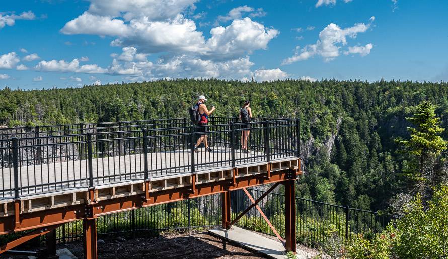 The Observation Deck at the gorge