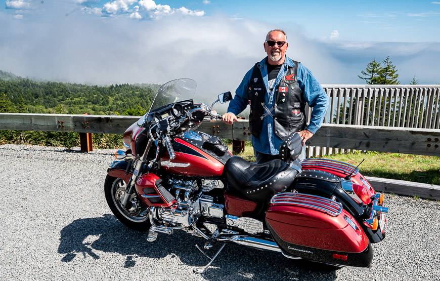 Motorcyclists love the Fundy Trail Parkway