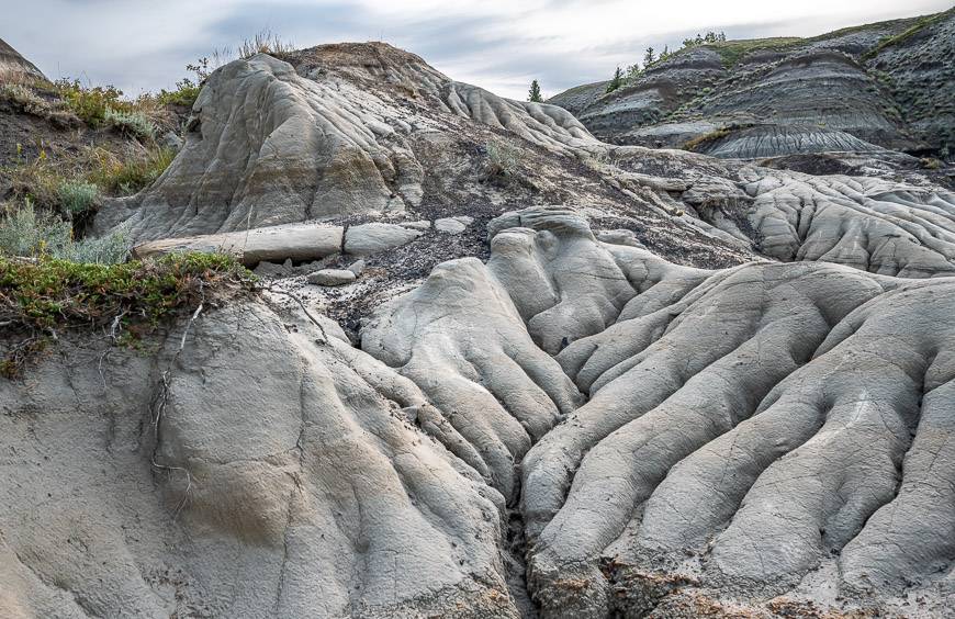 Fabulous texture and designs in the eroded rock