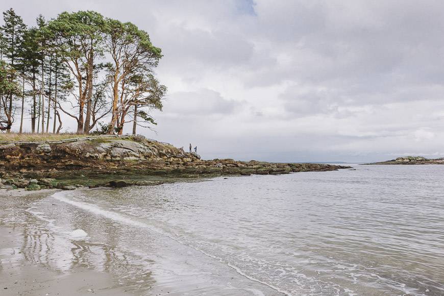 Morning Beach on the coast of Galiano Island