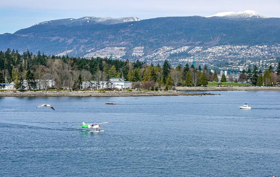 Float plane trips are easy to arrange in Vancouver