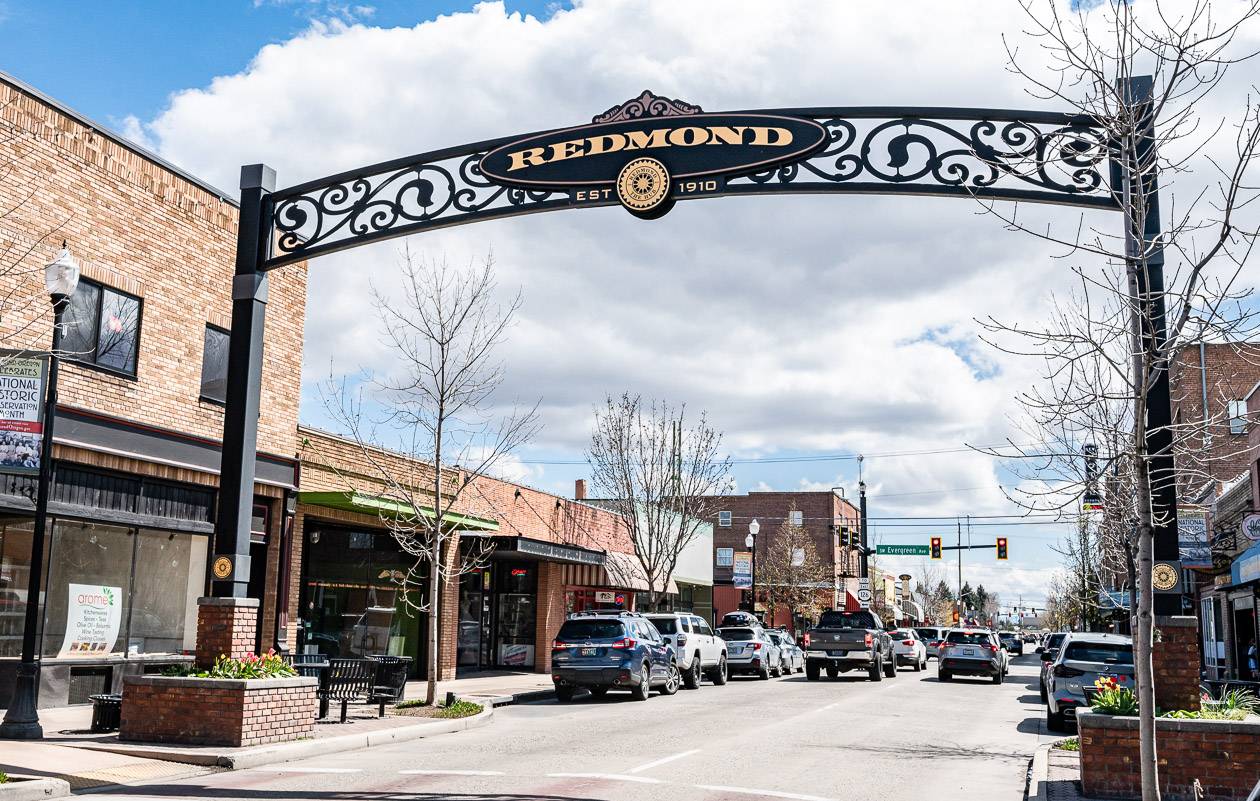 Welcome to Redmond, Oregon - population about 37,000