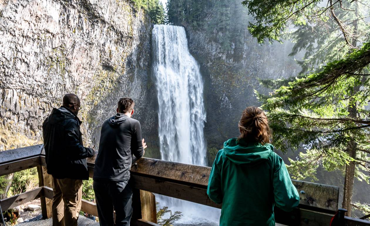 Salt Creek Falls is one spectacular waterfall