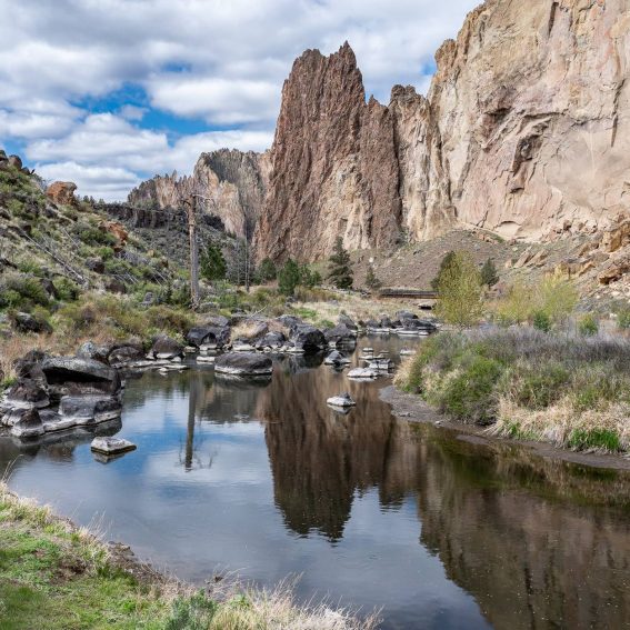 Spectacular scenery in Smith Rock State Park