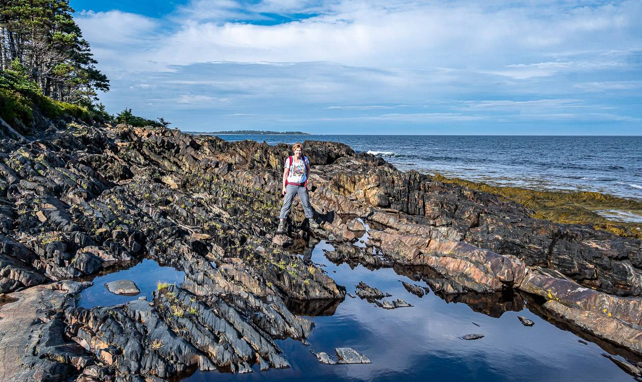 Wonderful scenery on the Gaff Point Trail