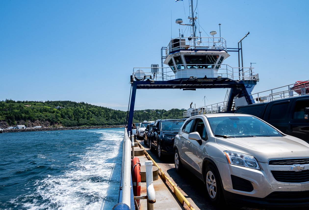 You'll need to take 2 ferries to get to Brier Island