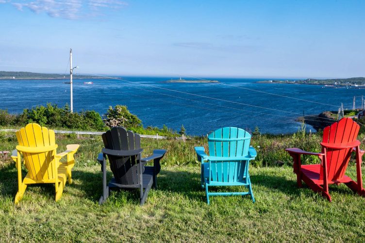 A view from the Brier Island Lodge