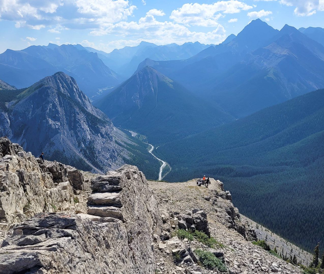 One of the views from the Sulphur Skyline Trail