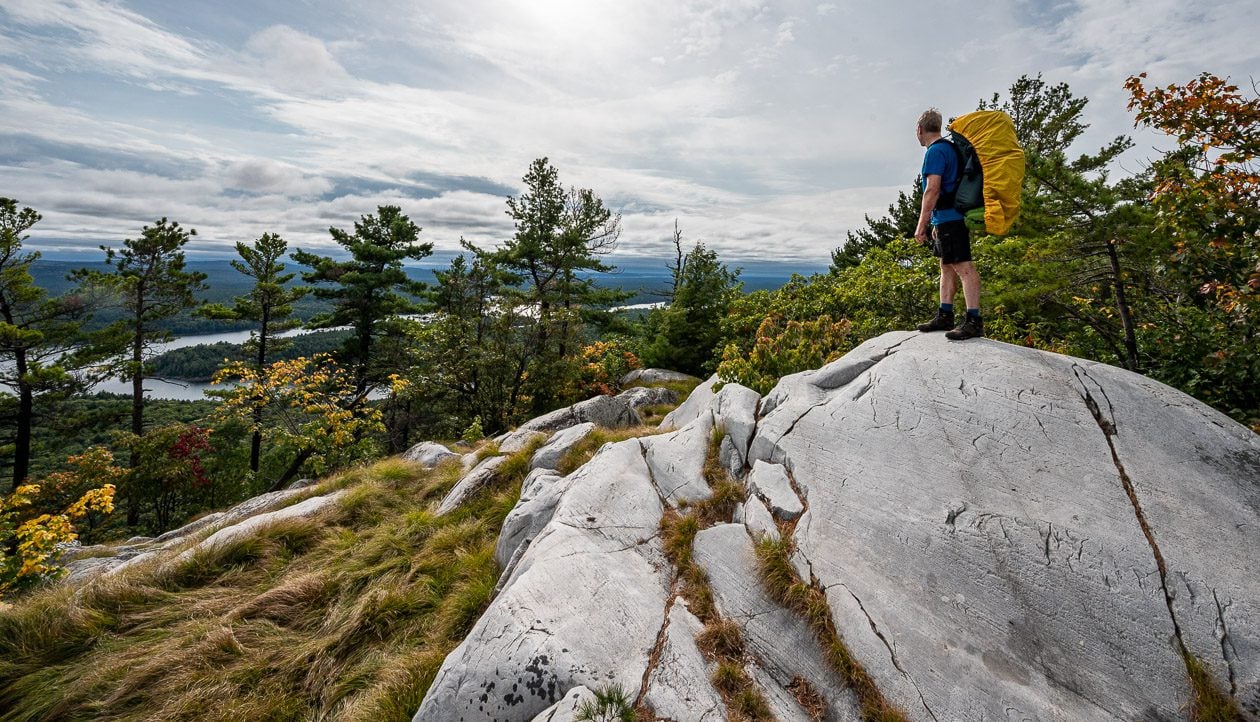 We always enjoyed the hiking on the quartzite ridges