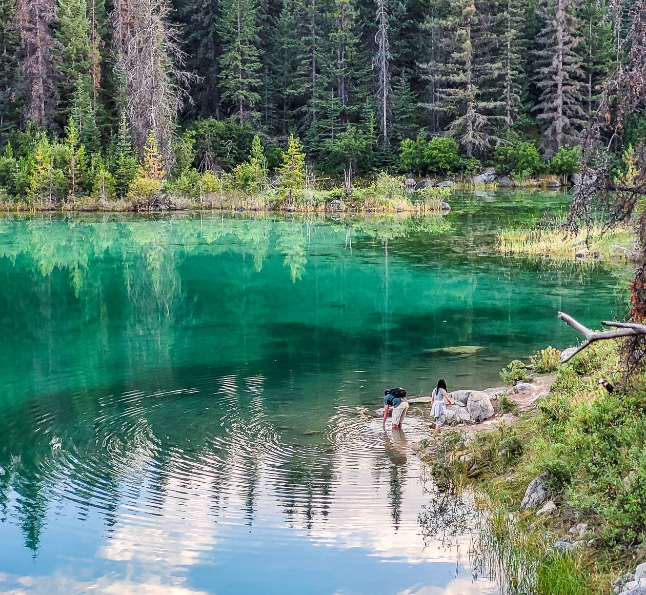 The lakes can be a good place to cool off on a hot summer's day