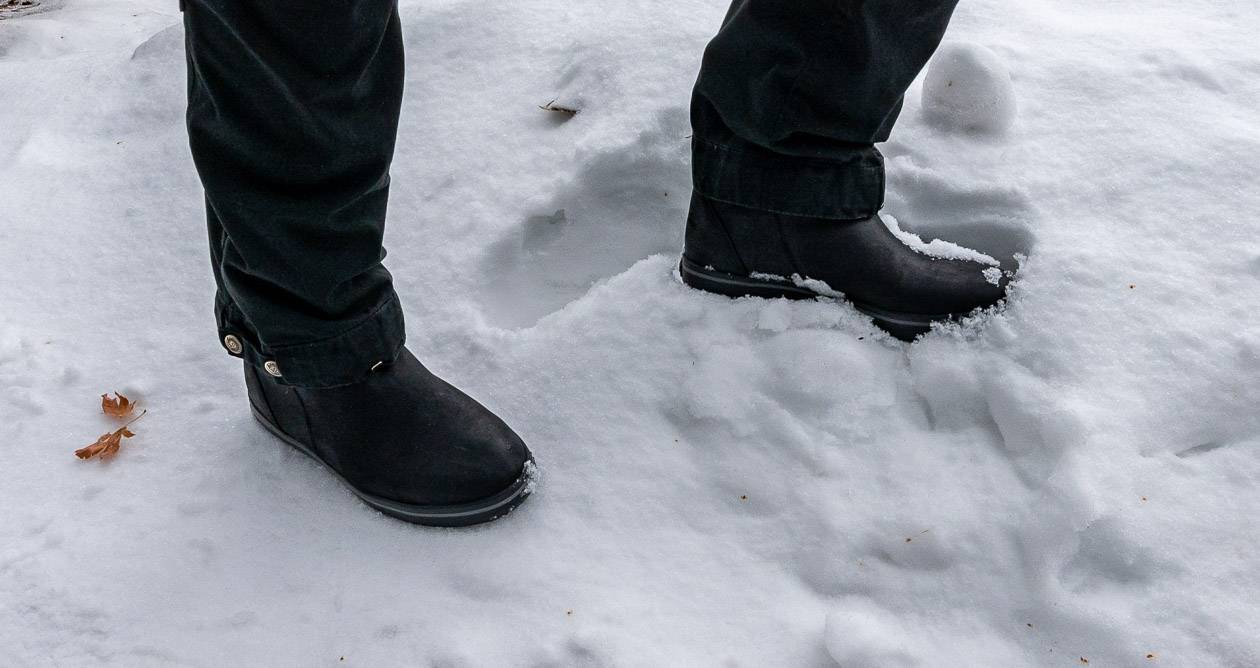 My XTRATUF leather ankle boots in black