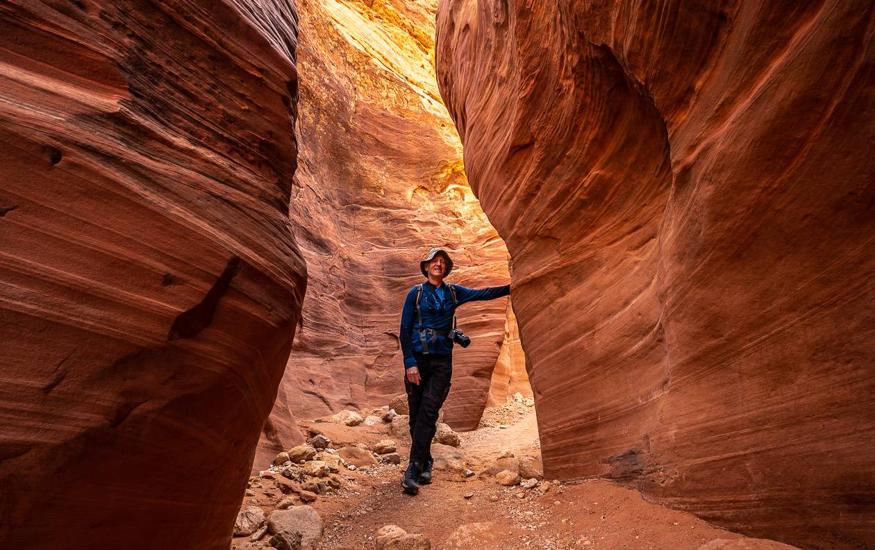 You can't beat the lighting in Utah's slot canyons
