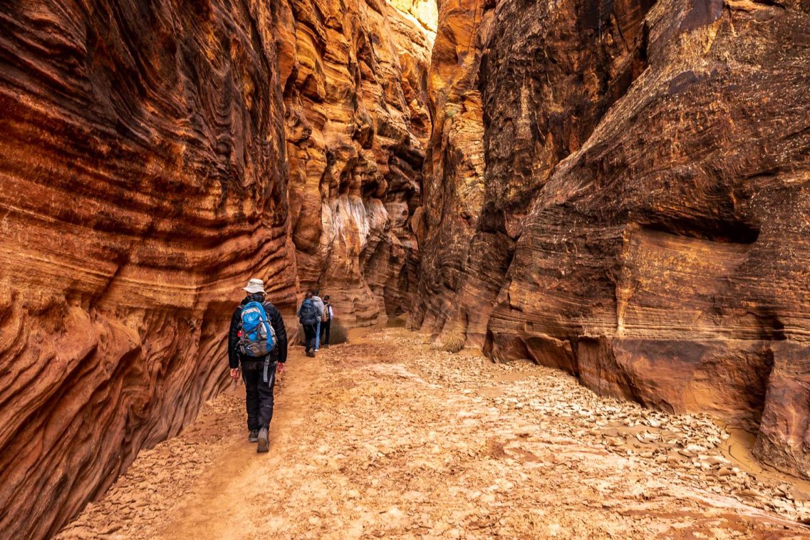 Buckskin Gulch is one of the top hikes in the Kanab area