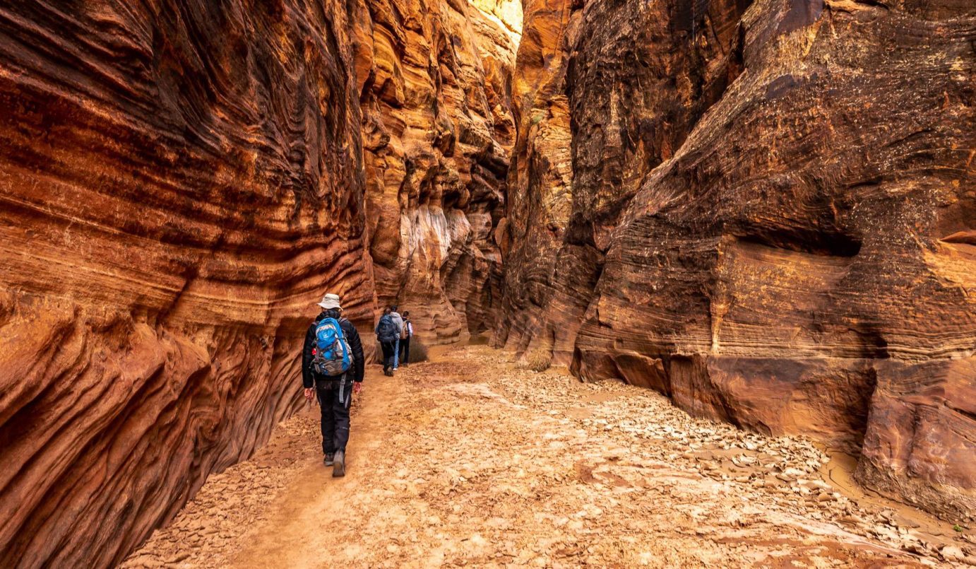 Buckskin Gulch is one of the top hikes in the Kanab area