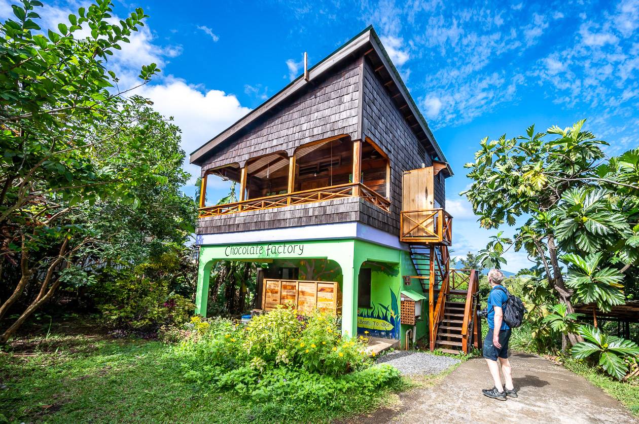 Pick up some chocolate at Point Baptiste Estate Chocolate before or after visiting Red Rocks