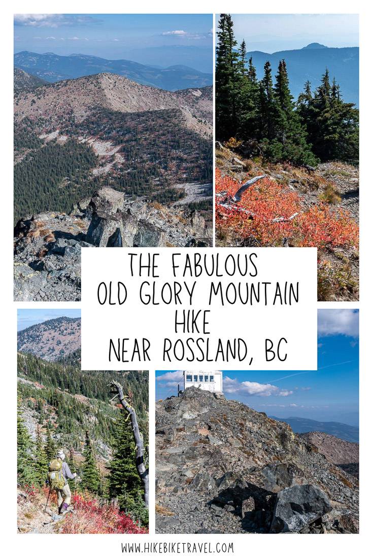 The fabulous Old Glory Mountain hike near Rossland, BC