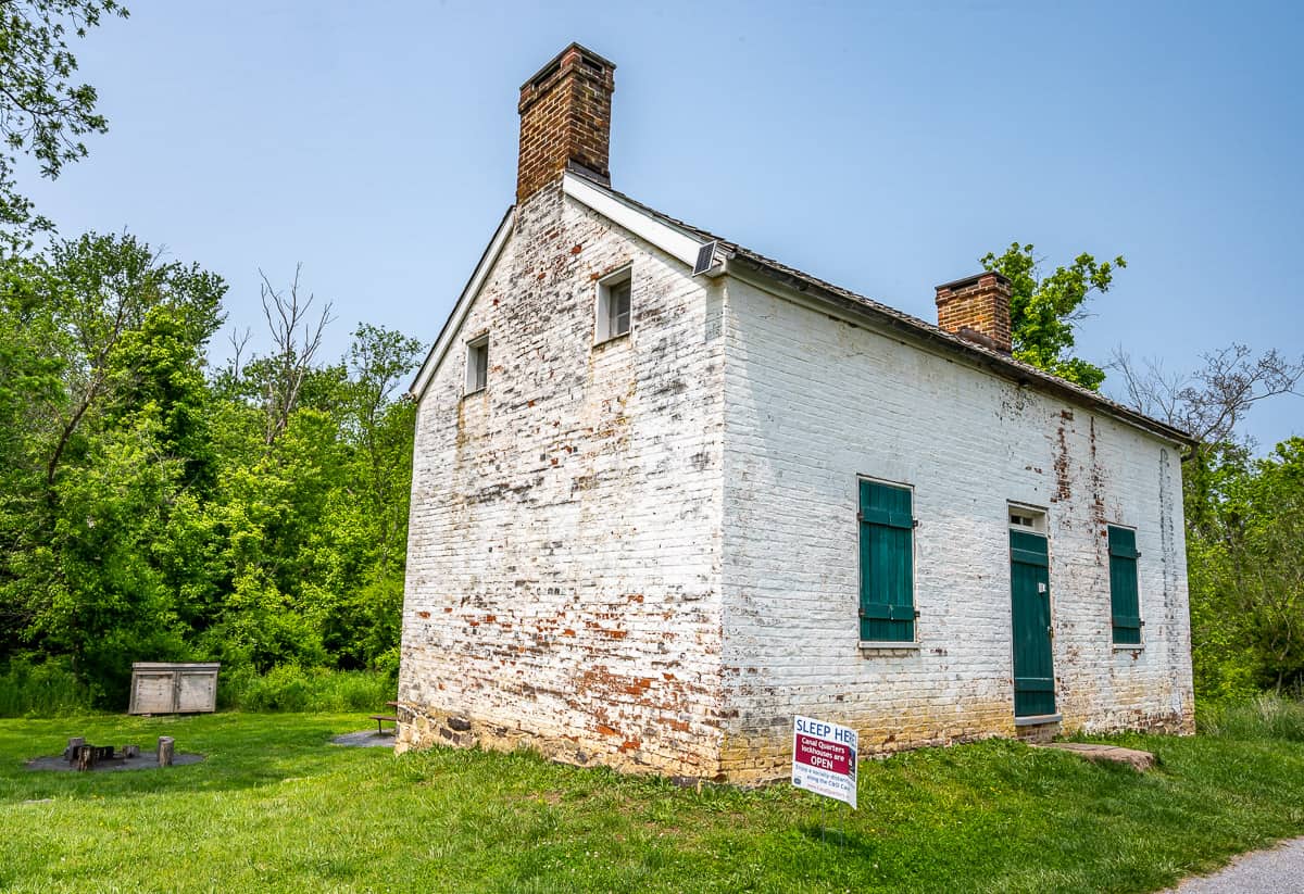 One of the Canal Quarters Lockhouses you can rent