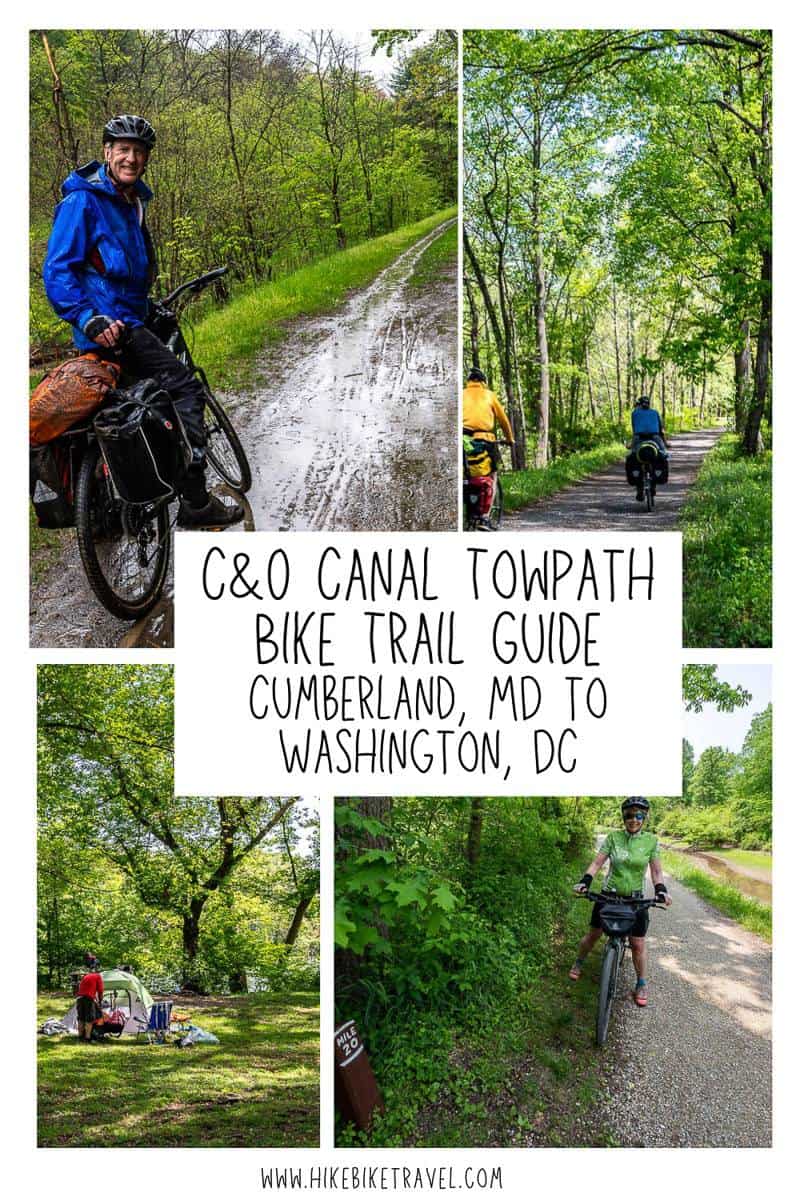 The complete C&O Canal Towpath bike trail guide 