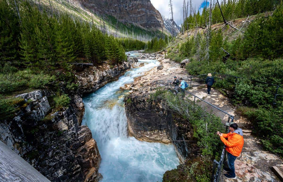 The view from the top end of Marble Canyon