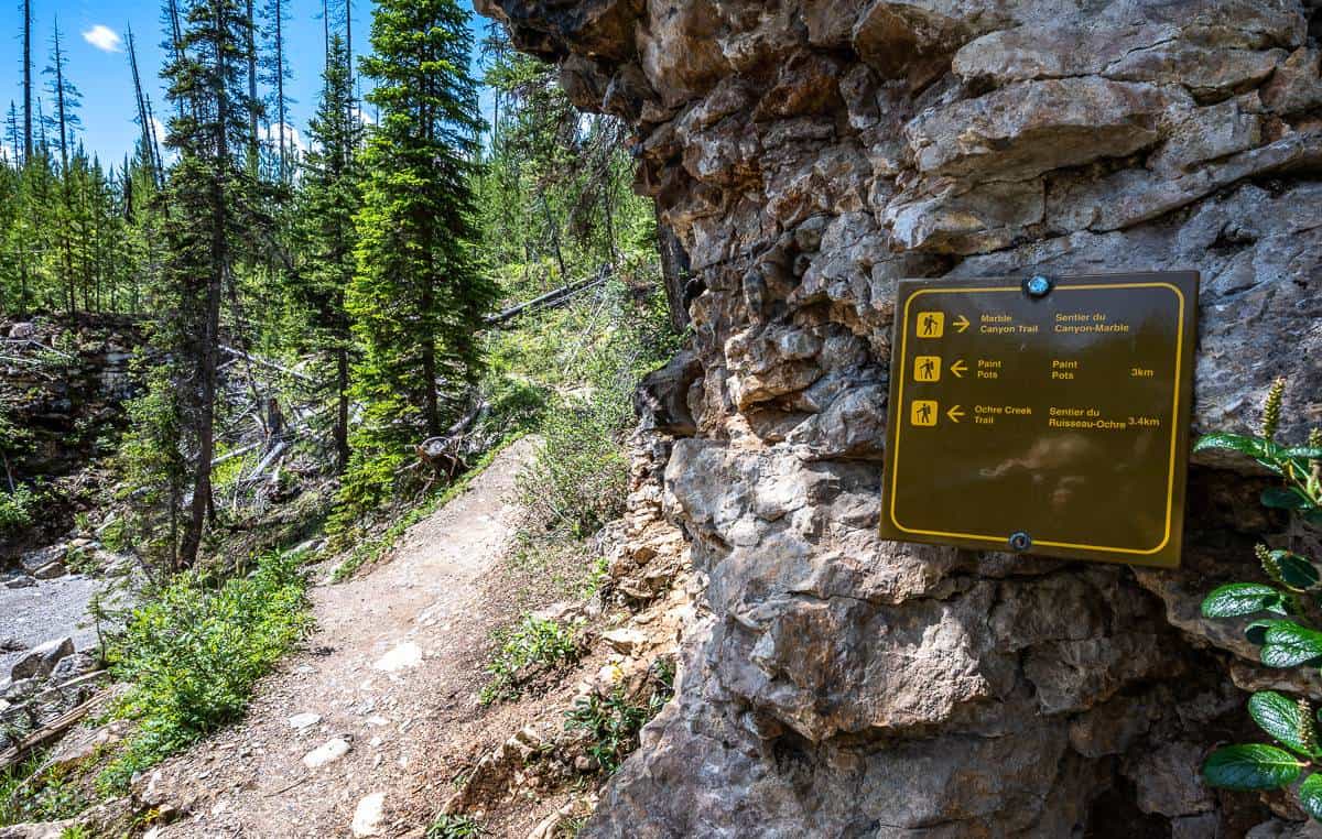 You can hike to the Paint Pots and the Ochre Creek Trail from Marble Canyon