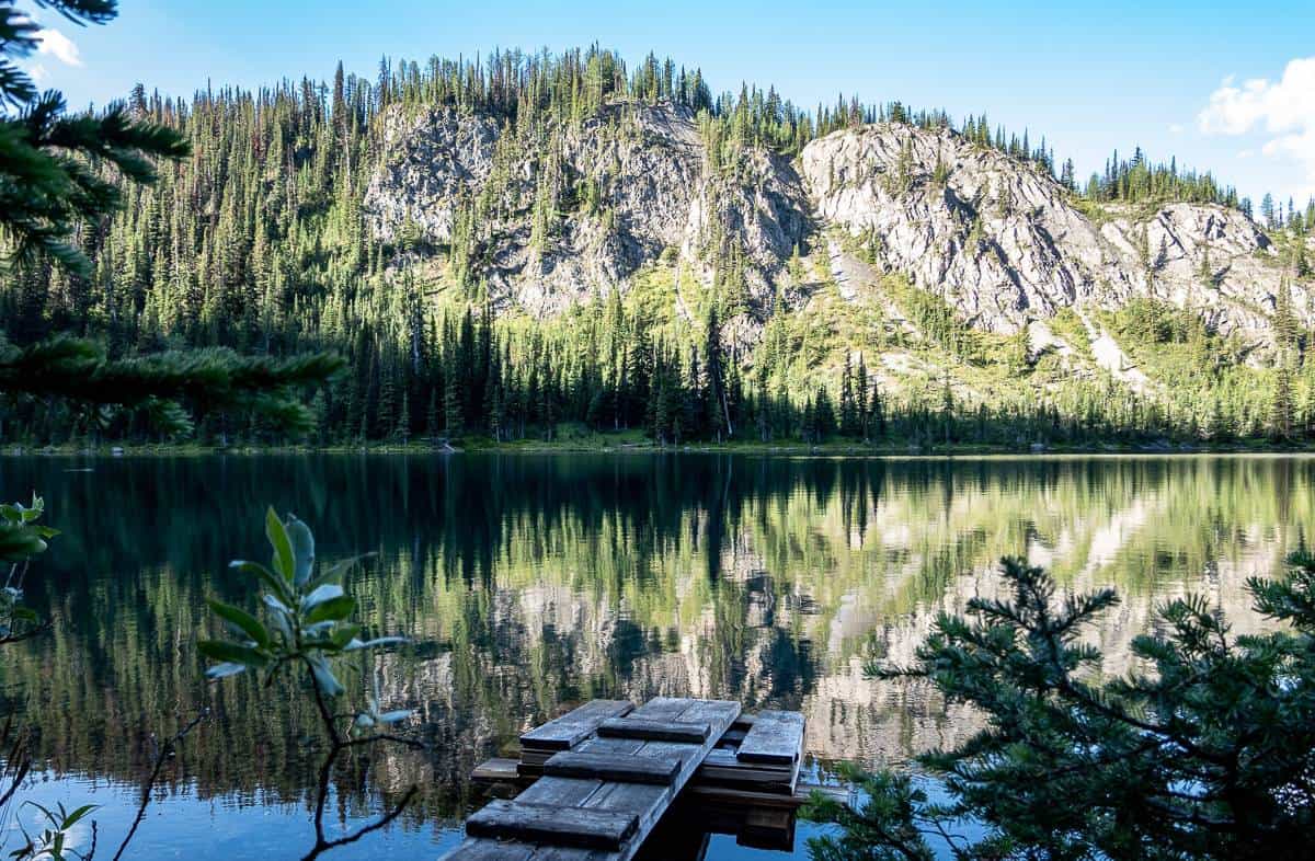 The Beatty Lake Campground is a lovely place to spend the night