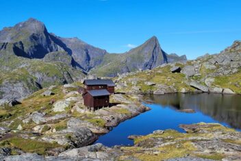 The Munkebu Hut hike is a standout on the Lofoten Islands