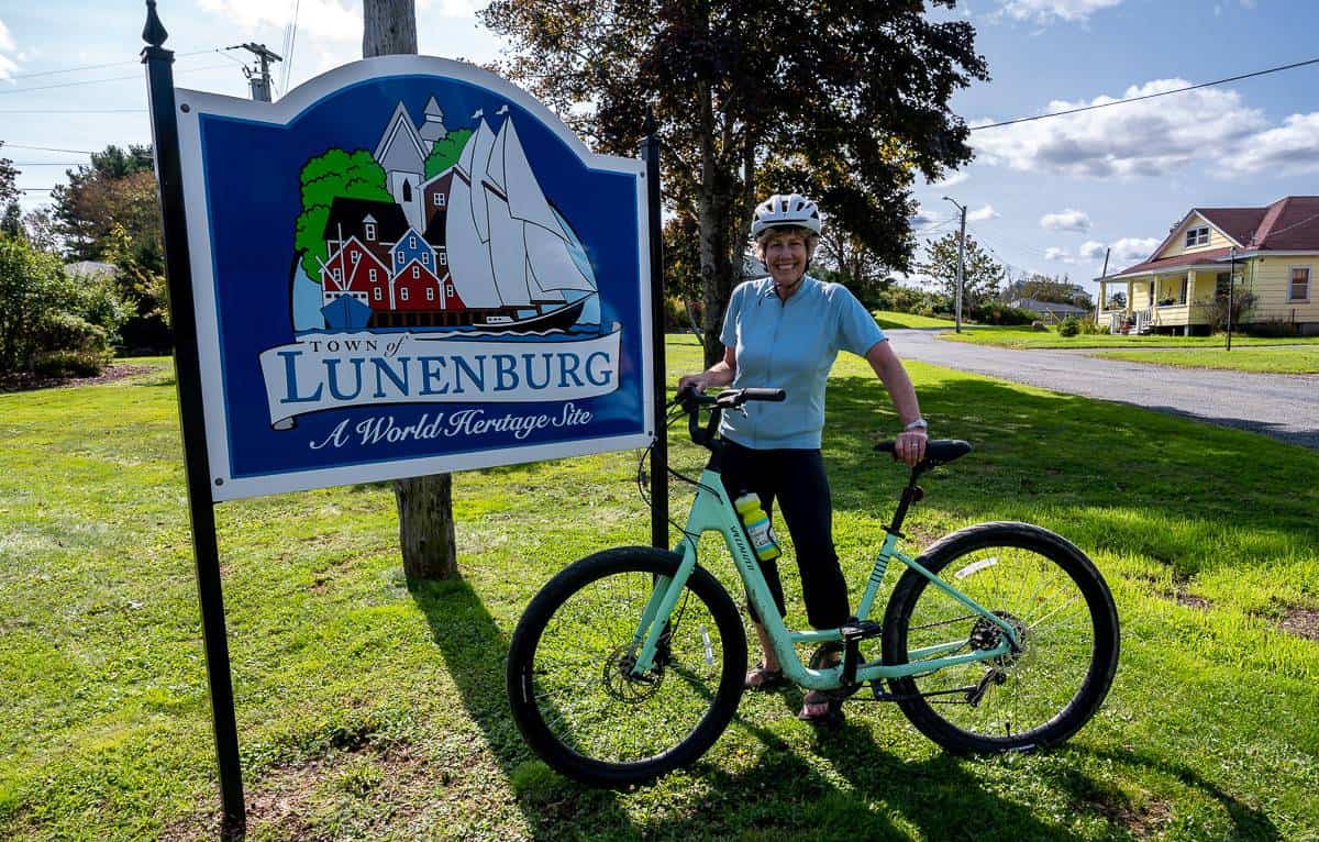 Arriving in colorful Lunenburg