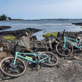 Blue Rocks is one of the prettiest villages in Nova Scotia to visit by bike